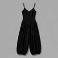 Backless Wide-Leg Jumpsuit with Spaghetti Straps — view 2