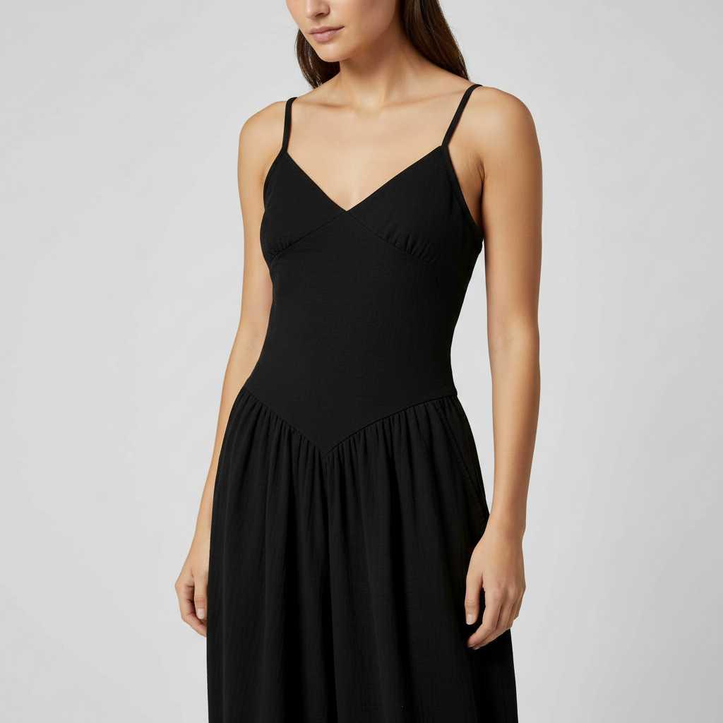 Backless Wide-Leg Jumpsuit with Spaghetti Straps — view 3