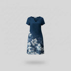 Blooming Floral Mini Dress