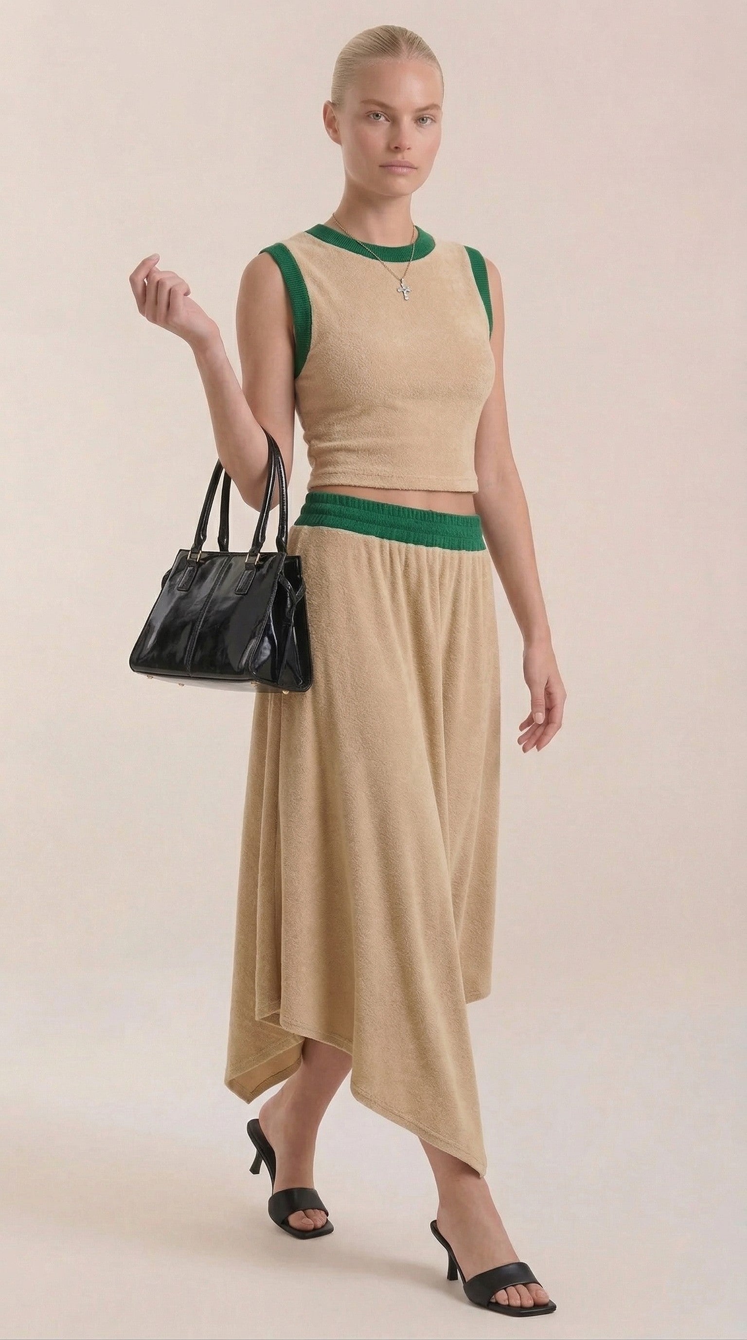 Bohemian Maxi Skirt Set