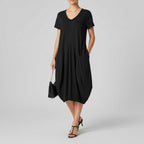 Easy Breezy Midi Dress with Pockets — view 2
