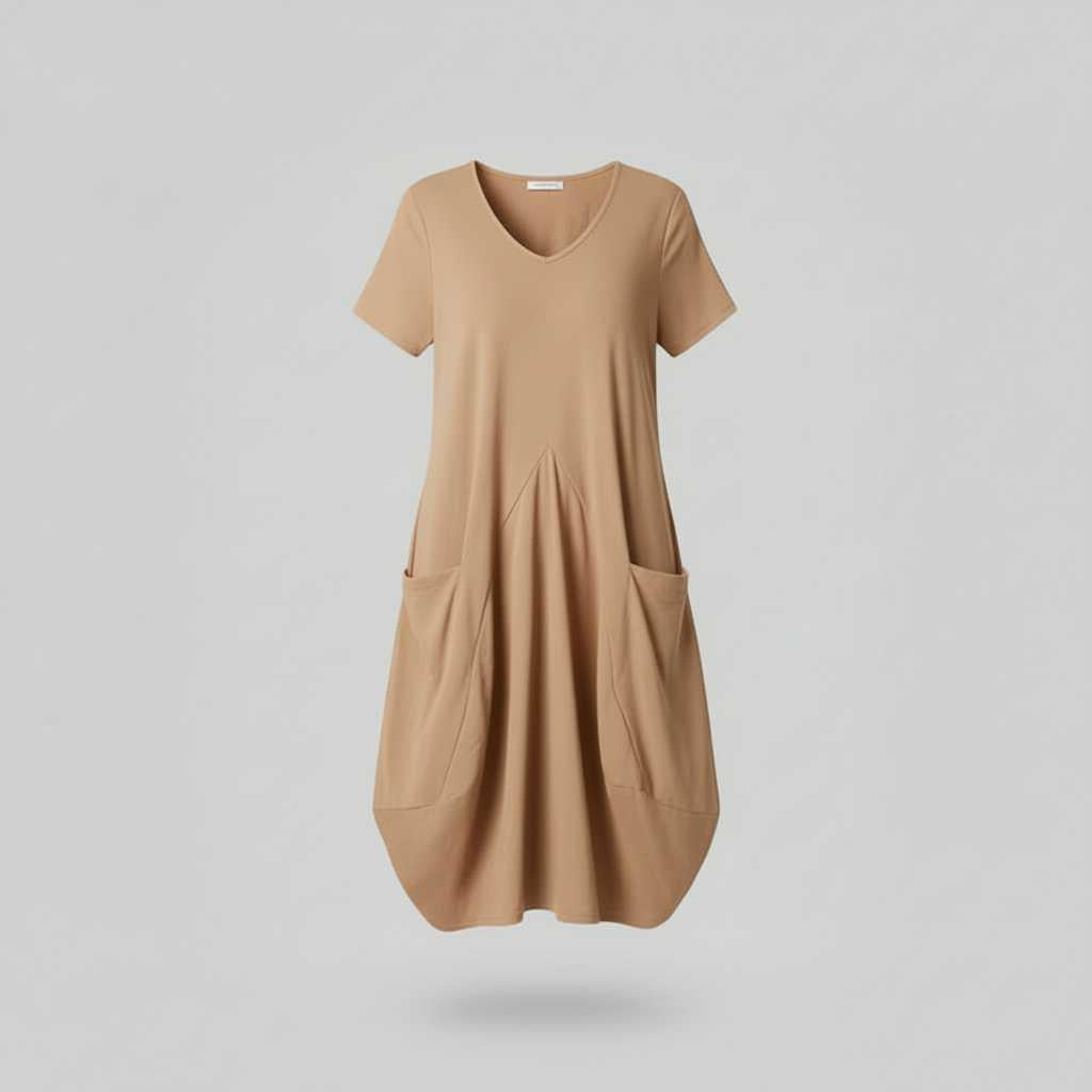 Easy Breezy Midi Dress with Pockets — view 7