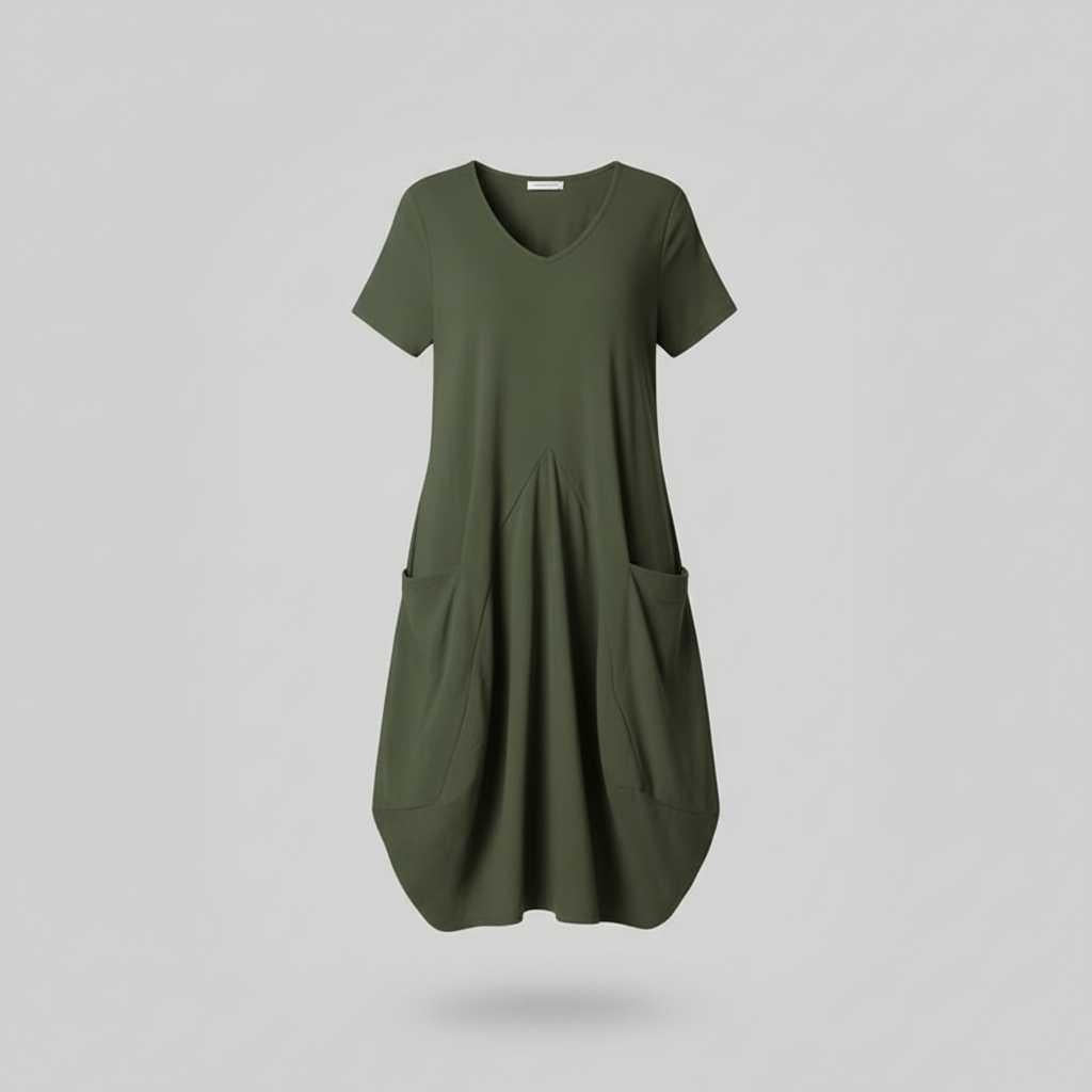 Easy Breezy Midi Dress with Pockets