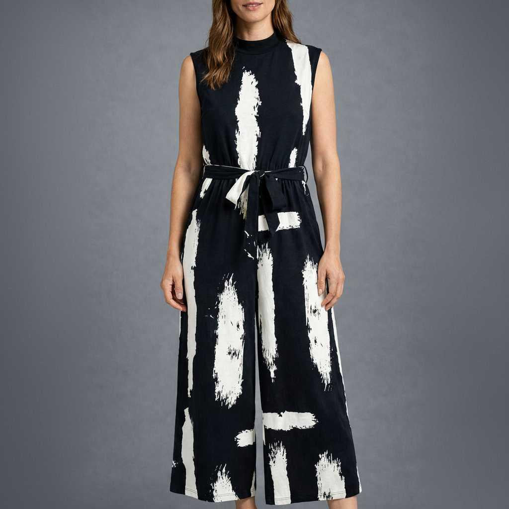 Effortless Wide-Leg Summer Jumpsuit