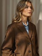 Everyday Suede-Finish Lightweight Jacket — view 6