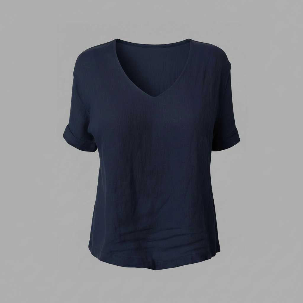 Featherlight Cotton-Linen Everyday Top — view 7