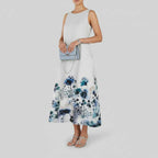 Garden Floral A-Line Midi Dress — view 2