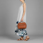 Garden Floral A-Line Midi Dress — view 4