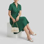 Modern Classic Midi Shirt Dress — view 2
