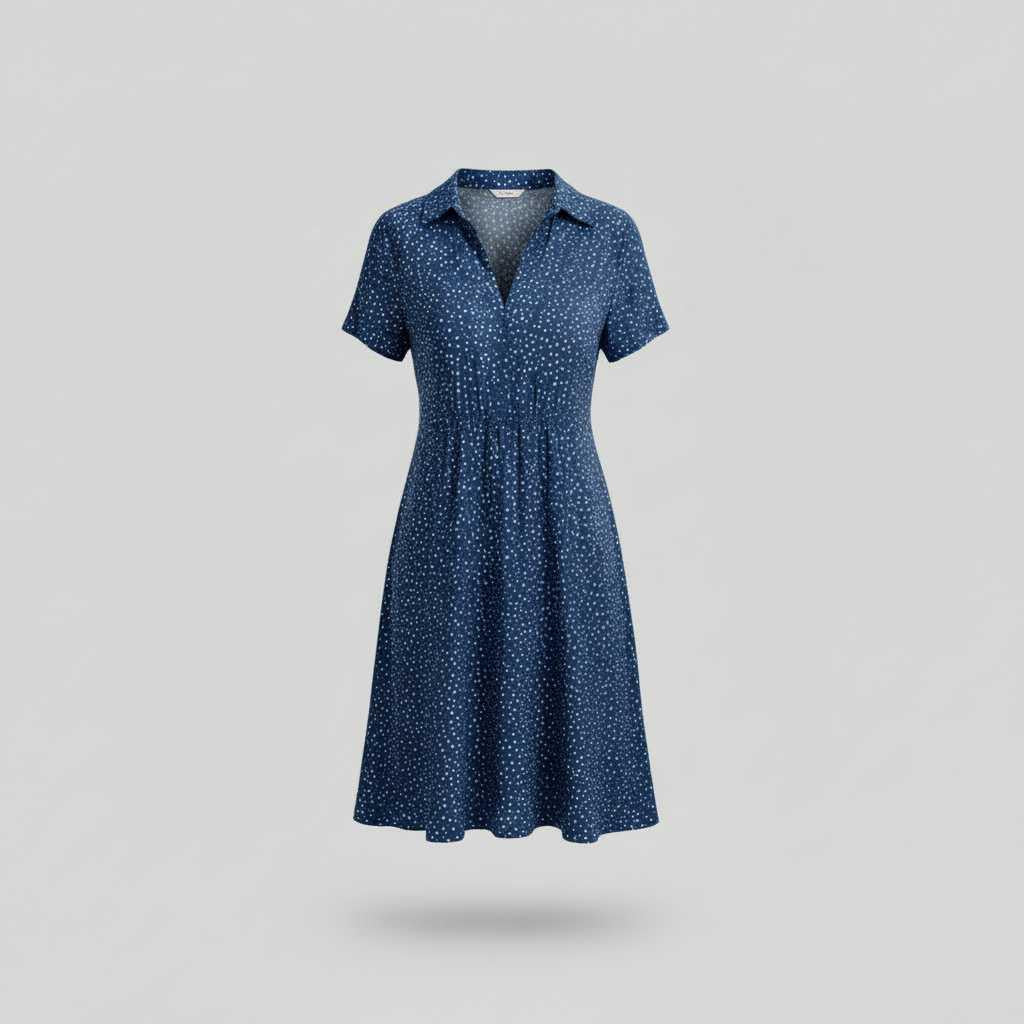 Modern Classic Midi Shirt Dress — view 6