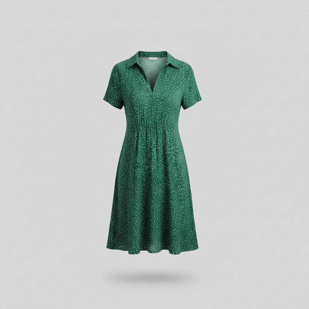 Modern Classic Midi Shirt Dress
