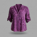 Polished Long Sleeve Blouse for Work & Weekend — view 2