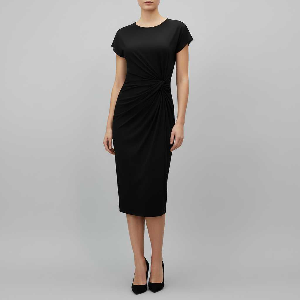 Refined Midi Dress for Work to Evening — view 2