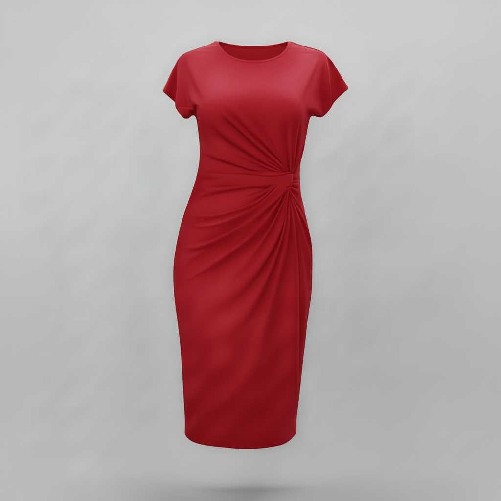 Refined Midi Dress for Work to Evening — view 5