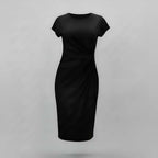 Refined Midi Dress for Work to Evening