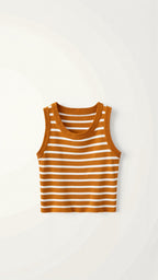 Sailor Stripe Ribbed Tank — view 5