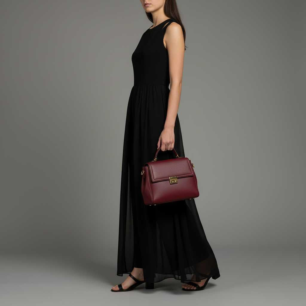 Sleeveless Wide-Leg Jumpsuit in Black — view 3