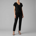 Twist-Detail V-Neck Tee — view 2