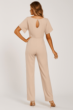 Wide-Leg One-Piece with Statement Belt — view 4